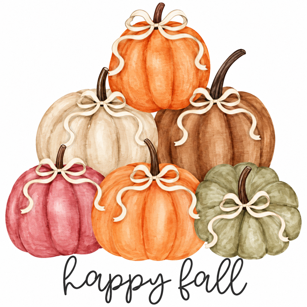 happy fall pumpkins