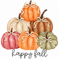 happy fall pumpkins