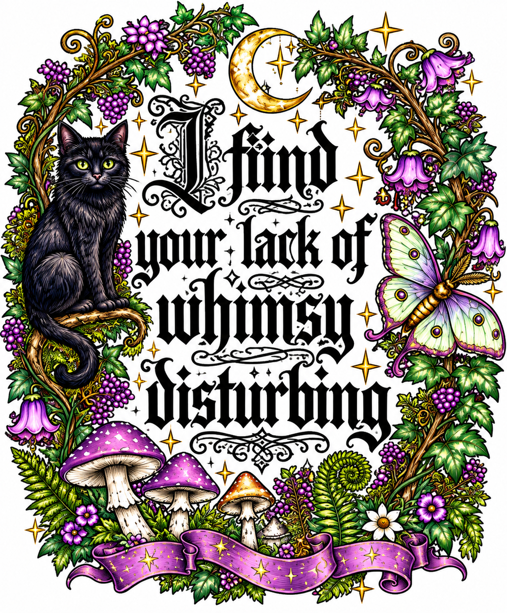 I find your lack of whimsy disturbing
