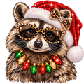 GLAM CHRISTMAS RACOON