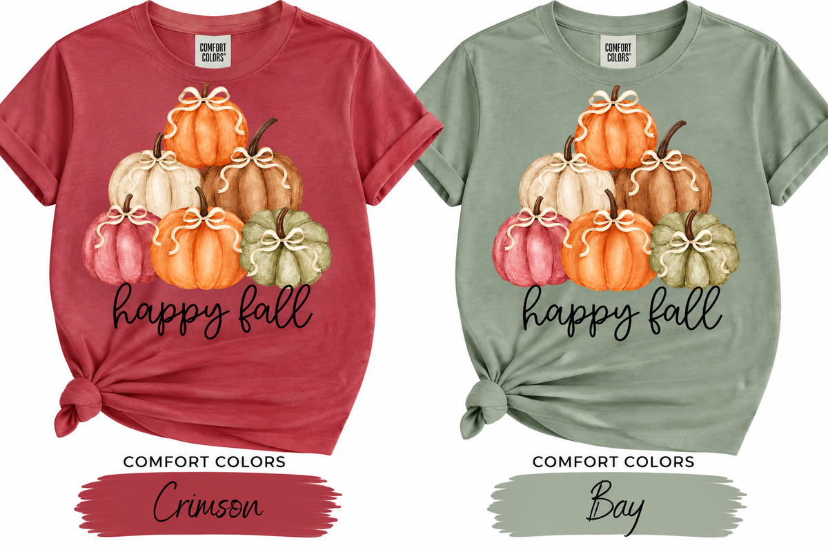 happy fall pumpkins