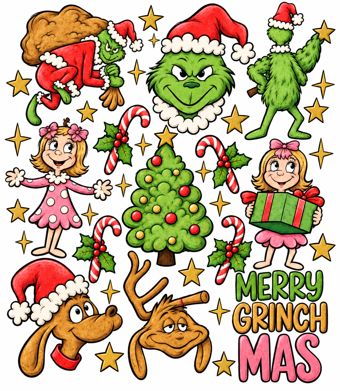 GRINCH COLLAGE