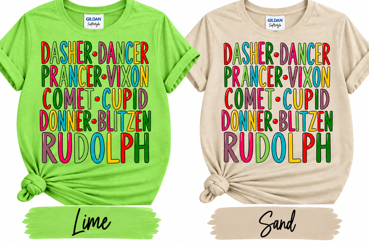 REINDEER NAMES