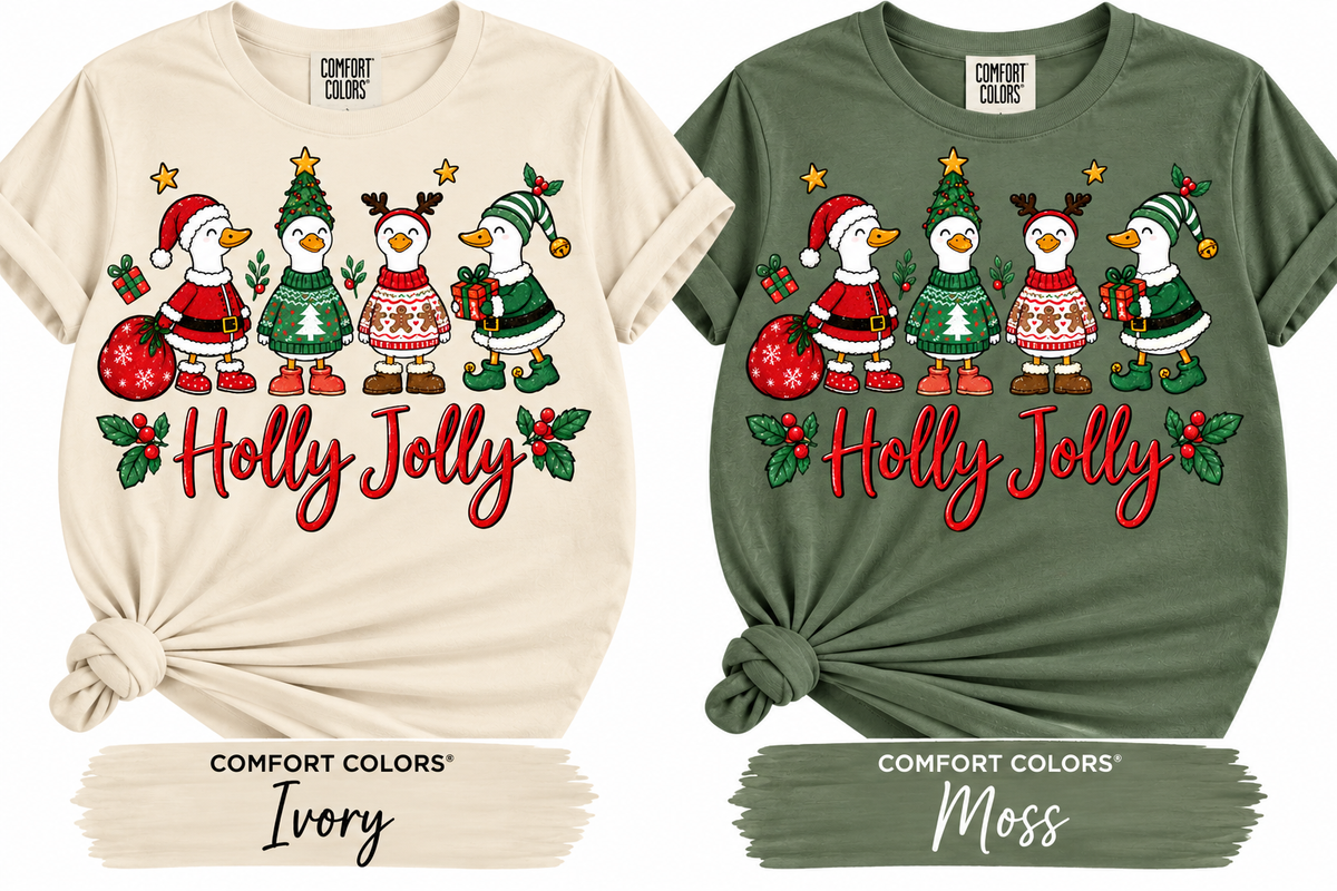 Holly Jolly Silly Goose