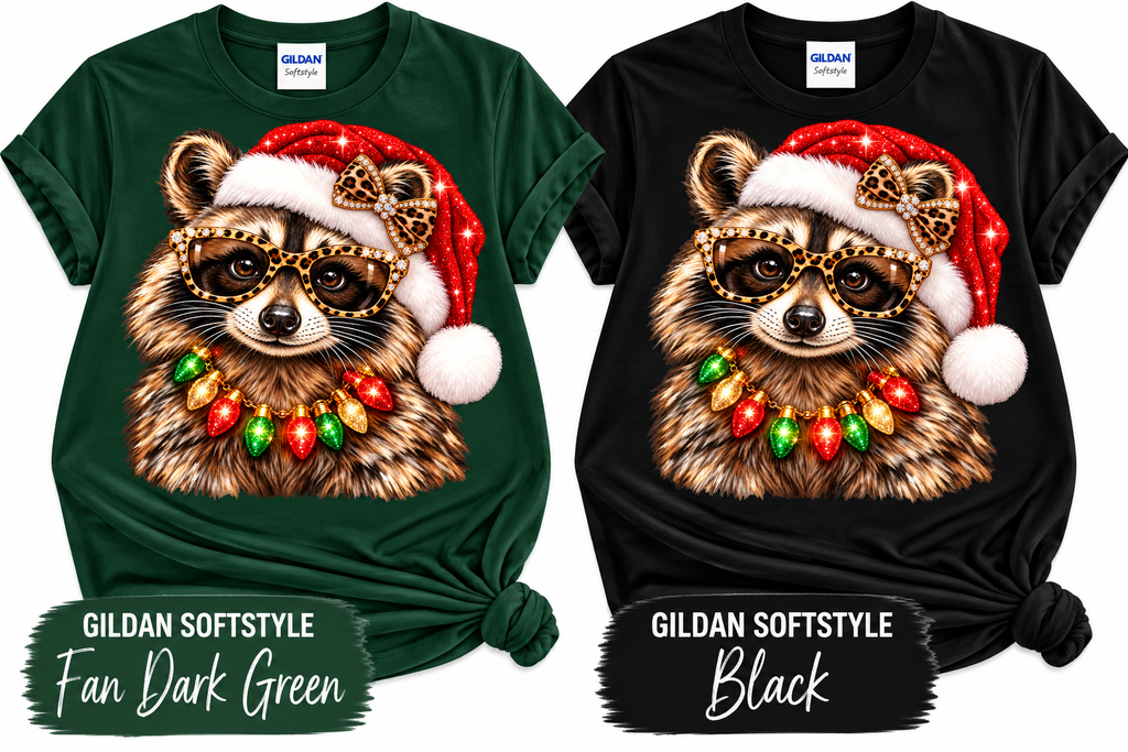 GLAM CHRISTMAS RACOON