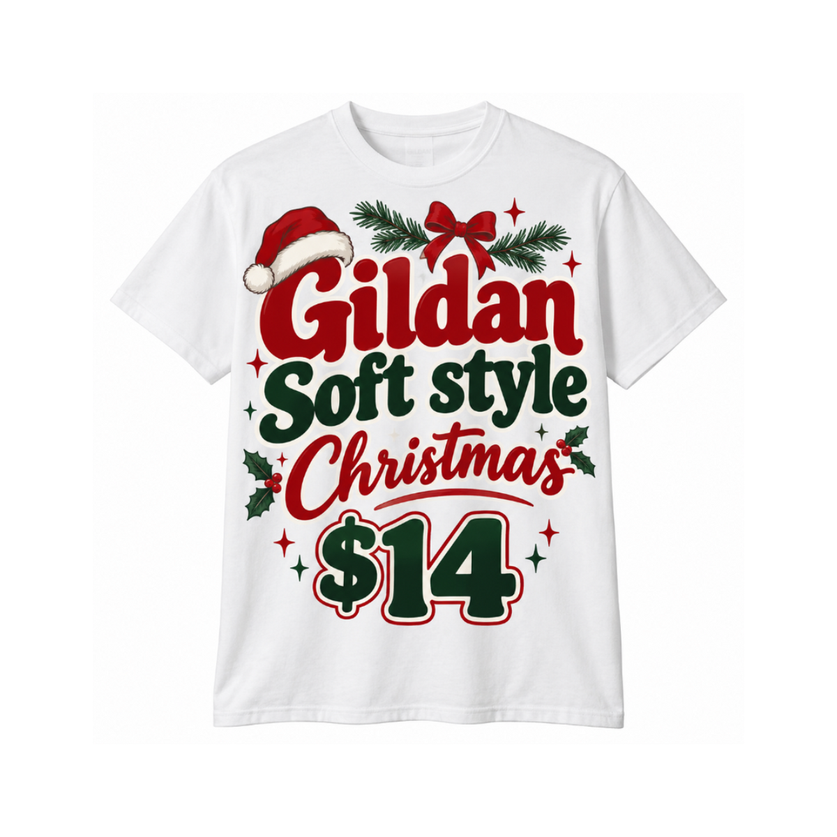 Gildan Soft Style Tee (Christmas)
