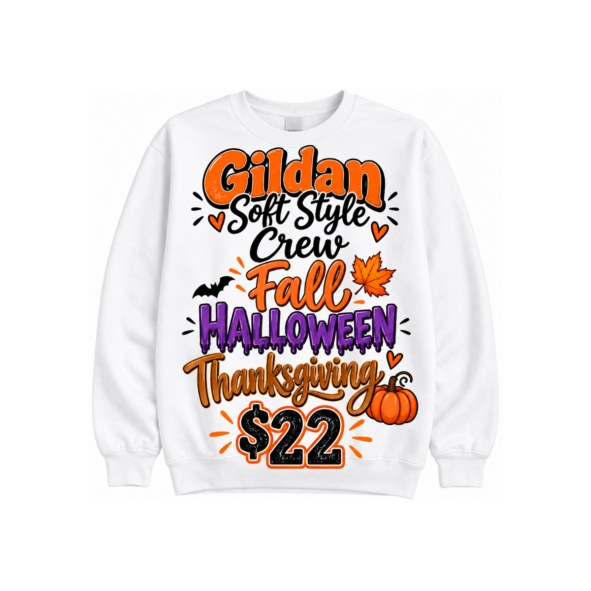 Gildan Soft Style Crewneck Sweatshirt
