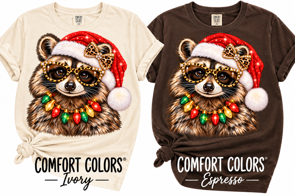 GLAM CHRISTMAS RACOON